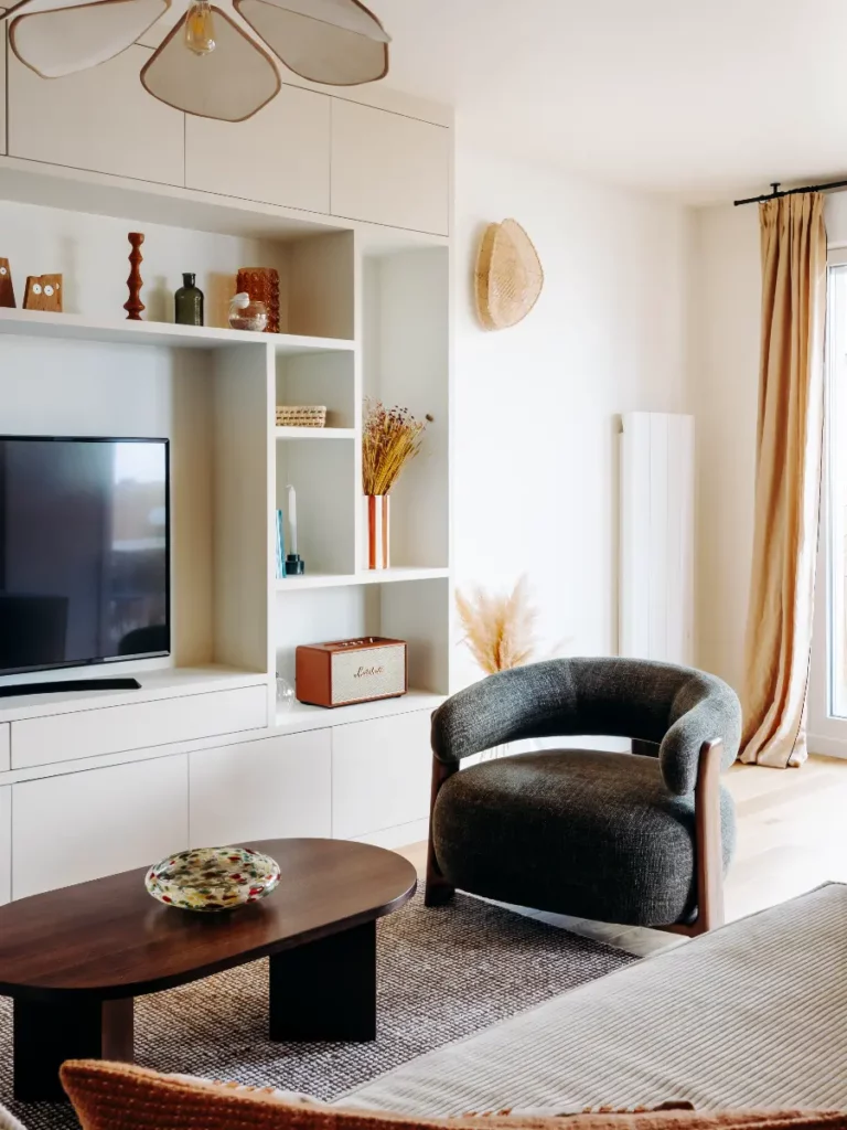 Barbusse-renovation-salon-chantier-decoration-amenagement